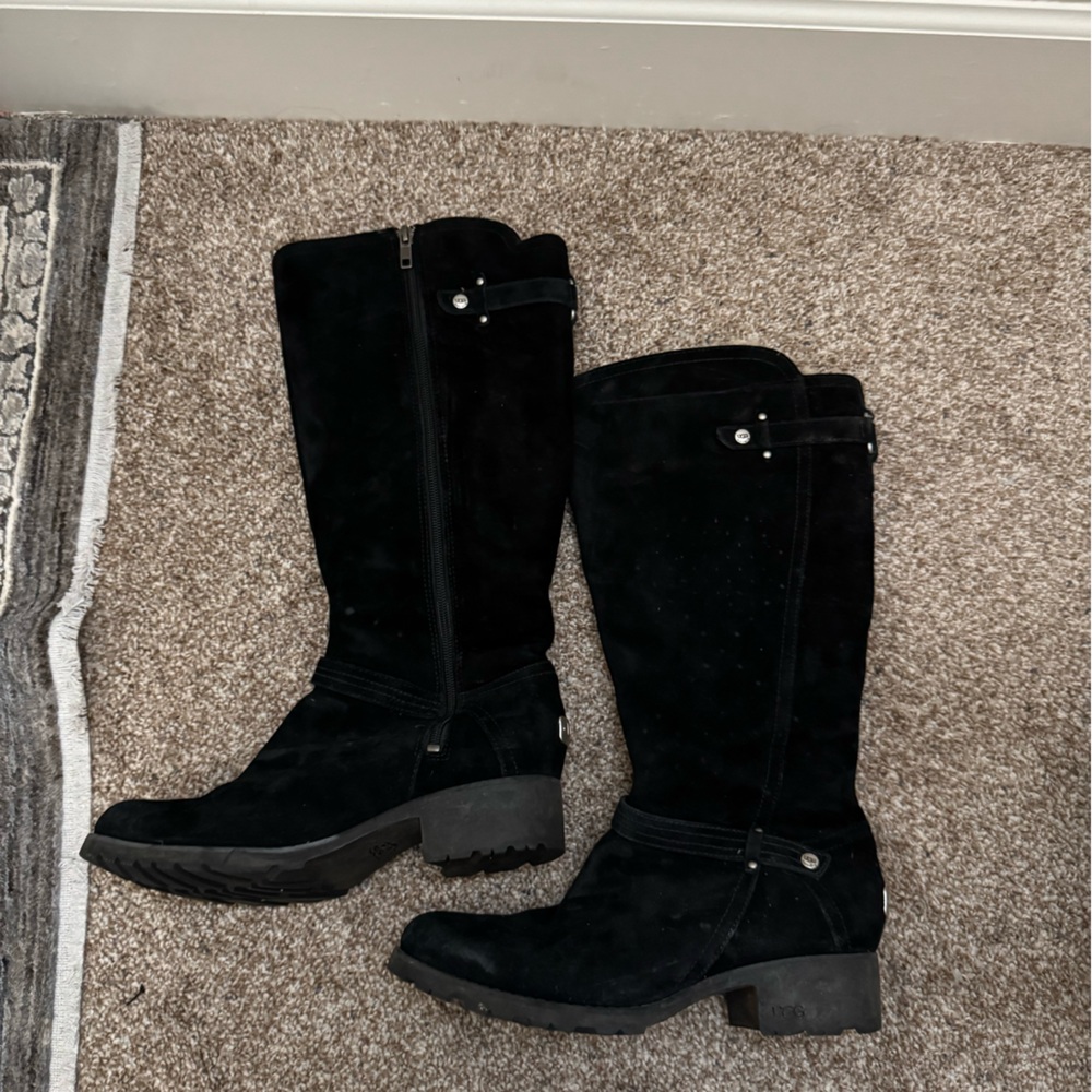 UGG Black Over the Knee Boots